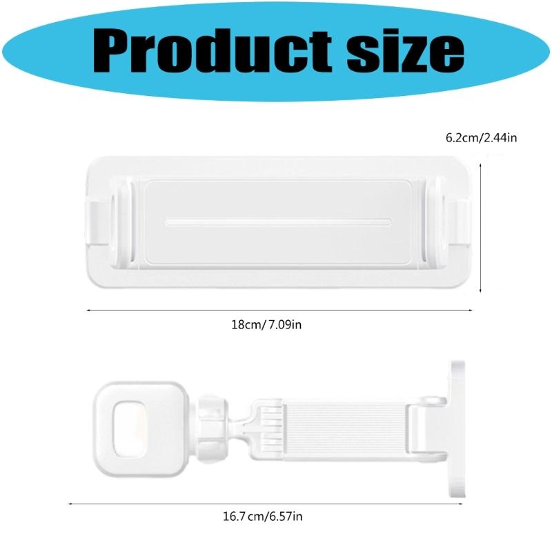 Supporto a Muro Universale per Tablet Rotazione 360 Staffa a Muro per Cucina Per Apparecchiature Display da 4,7 a 12,9 pollici