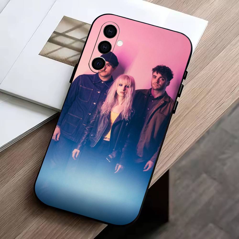 Band P-Paramore  Phone Case For Samsung Galaxy A73,A72,A71,A70,A53,A52,A51,Soft Silicone Black Cover