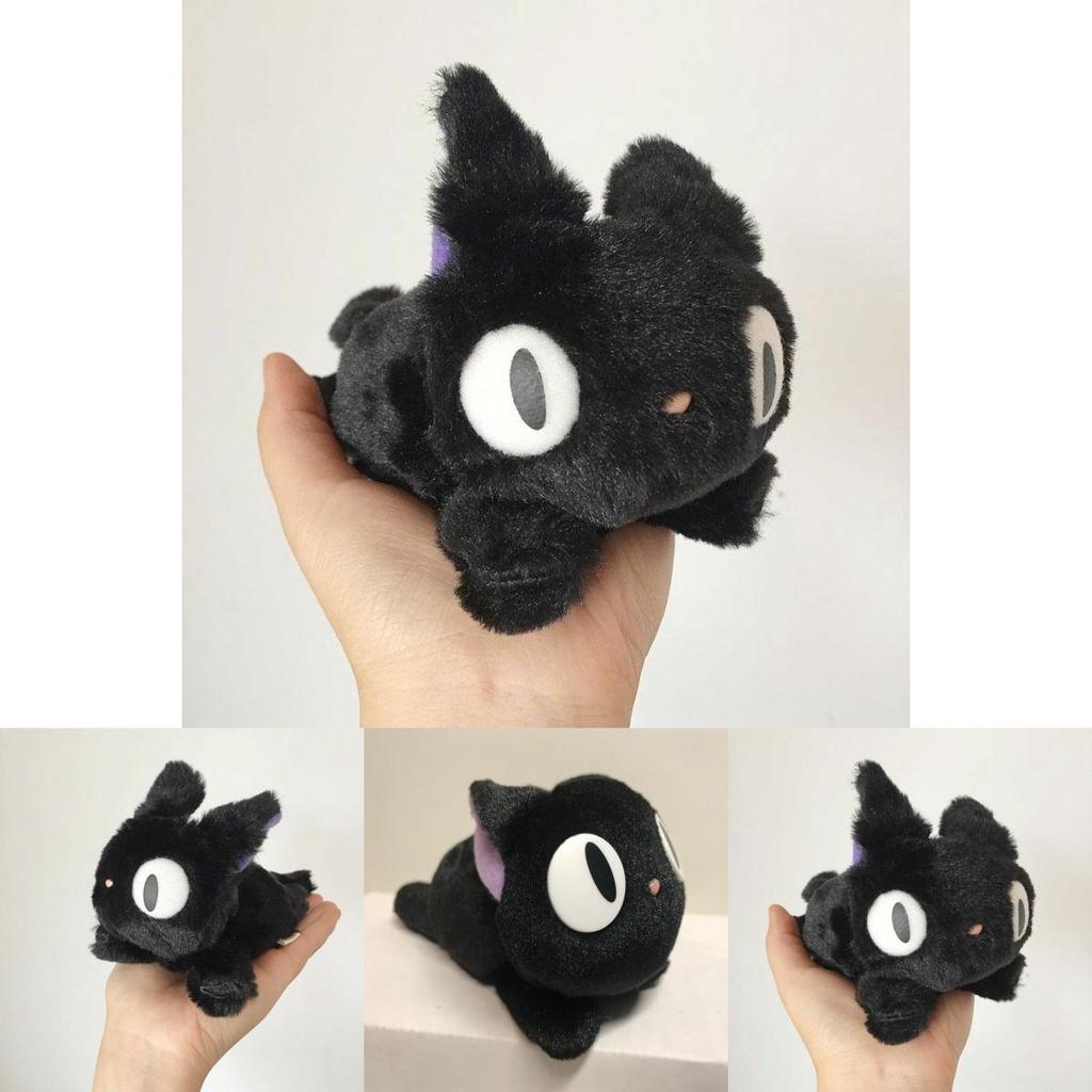 Adorable Japanese Anime Kiki Delivery Service Jiji Black Cat Plush Stuffed Doll Toy For Kids And Collectors