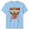Retro Autism Skeleton Meme Funny Unisex Tshirt
