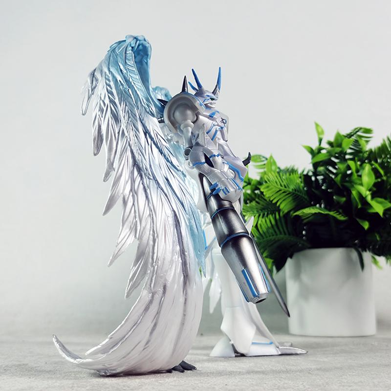 19.5cm/7.87in Anime Digimon Adventure Figure Omegamon Merciful Mode Action Figures Pvc Statue Collection Model Toys Gifts