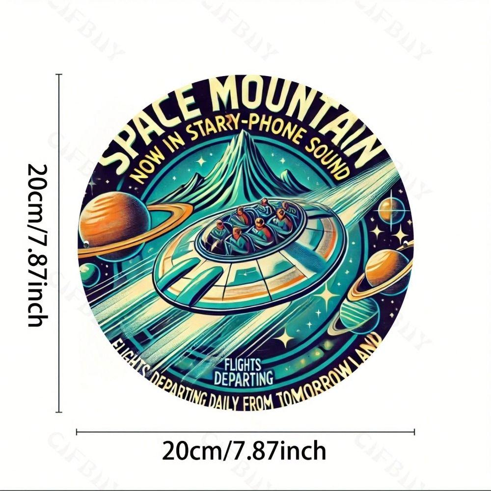 Tin Sign Metal Painting Art Home Decor 20x20cm