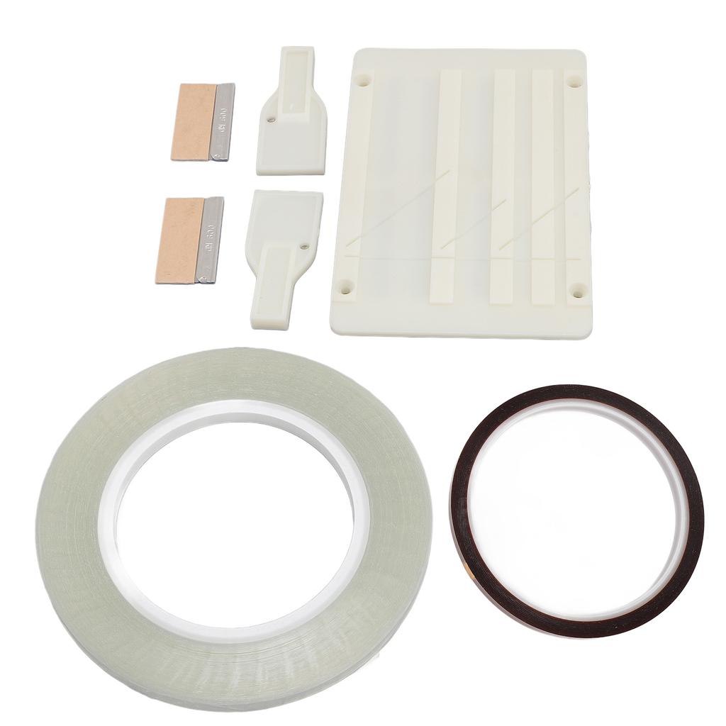 Tape Splicing Set 1Celsius4 10 Inch ABS Rail Open Reel Tape Splicing Kit for Repairing