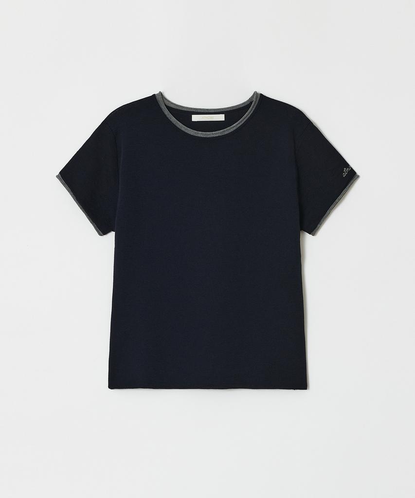 Aesmoeo Ez Classic Line Knit (Navy)