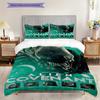 Alien Vs Predator Cosmic Battle Bedding 1 Duvet Cover 2 Pillowcase Without Core Soft And Comfortable Duvet Cover And Pillowcase Bedding Set