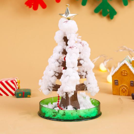 Papierbaum, Zierbaum, Mini-Wachstum, mehrfarbige Blätter, Neuheitsbaum, Weihnachtsbaum für Zuhause