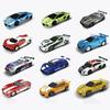 Coche de Slot Analógico Para Carrera Go Scalextric 1 64 1/64 1:Pista de Carreras Eléctrica de Alta Velocidad Escala 1:64 Coche de Carreras Polizei Vehículo Juguete