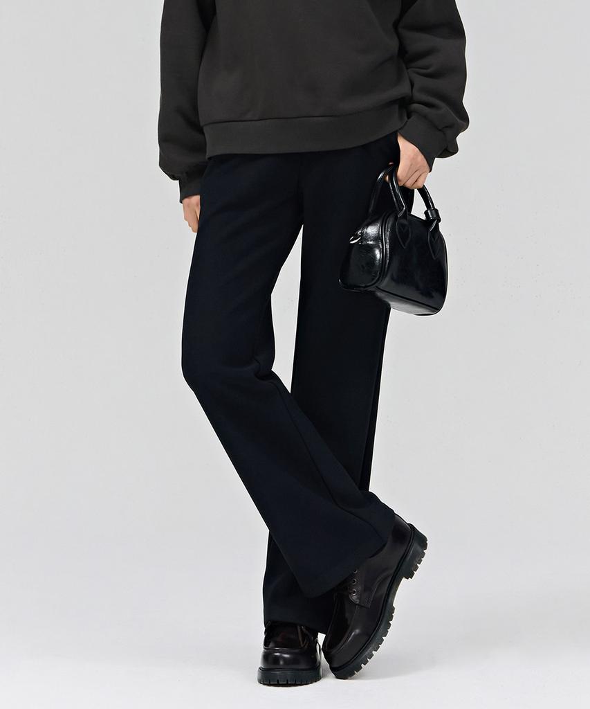 CHASECULT Women'S Bootcut Bonded Pants - Navy