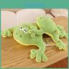 Cute Frog Plush Doll Soft And Huggable Ideal For Kids Bedtime Comfort Gift