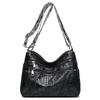 Middle-aged and Elderly Bag Middle-aged Soft Leather Single-shoulder Crossbody Bag Large-capacity Grandma Bag Casually
