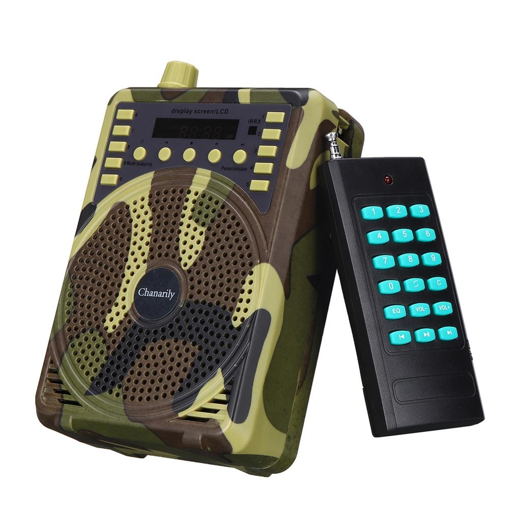 Hunting Decoy Calls Electronic Bird Caller Camouflage MP3 Speaker Electric Hunting Decoy Speaker Remote Controller Kit