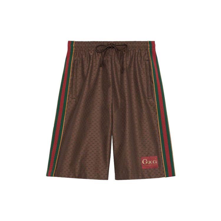 Gucci Casual Shorts Men's Brown Moderate 623220-XJCKV-2178