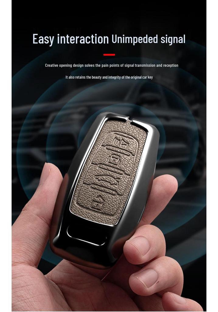 Key Case for Haval H6 Third Gen, H6S Sport, H5 Cool Dog, F7/F7x, M6/H7, and Mythical Beast