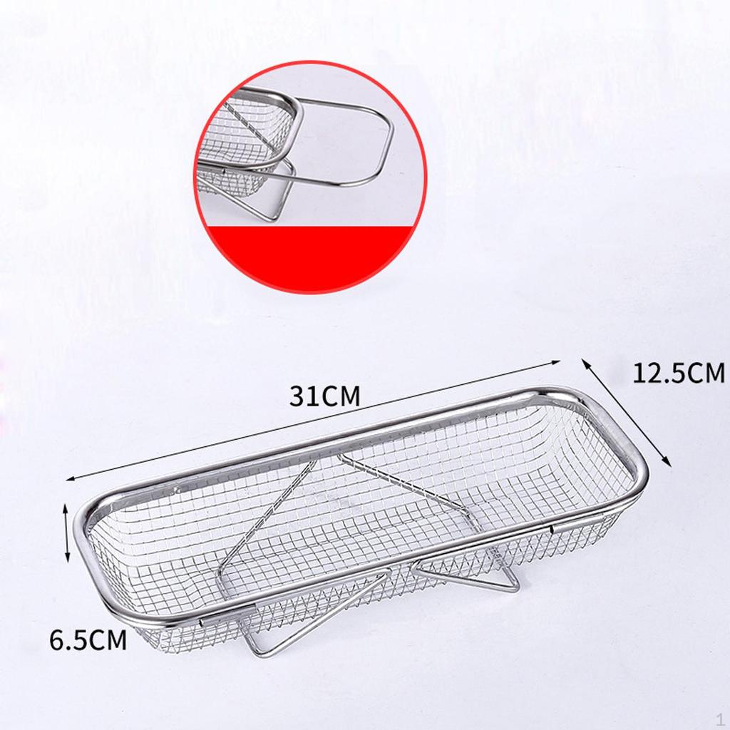 Über die Abtropfschale für Füllungen, Gadgets, Schwämme, zum Trocknen von Obst und Gemüse
