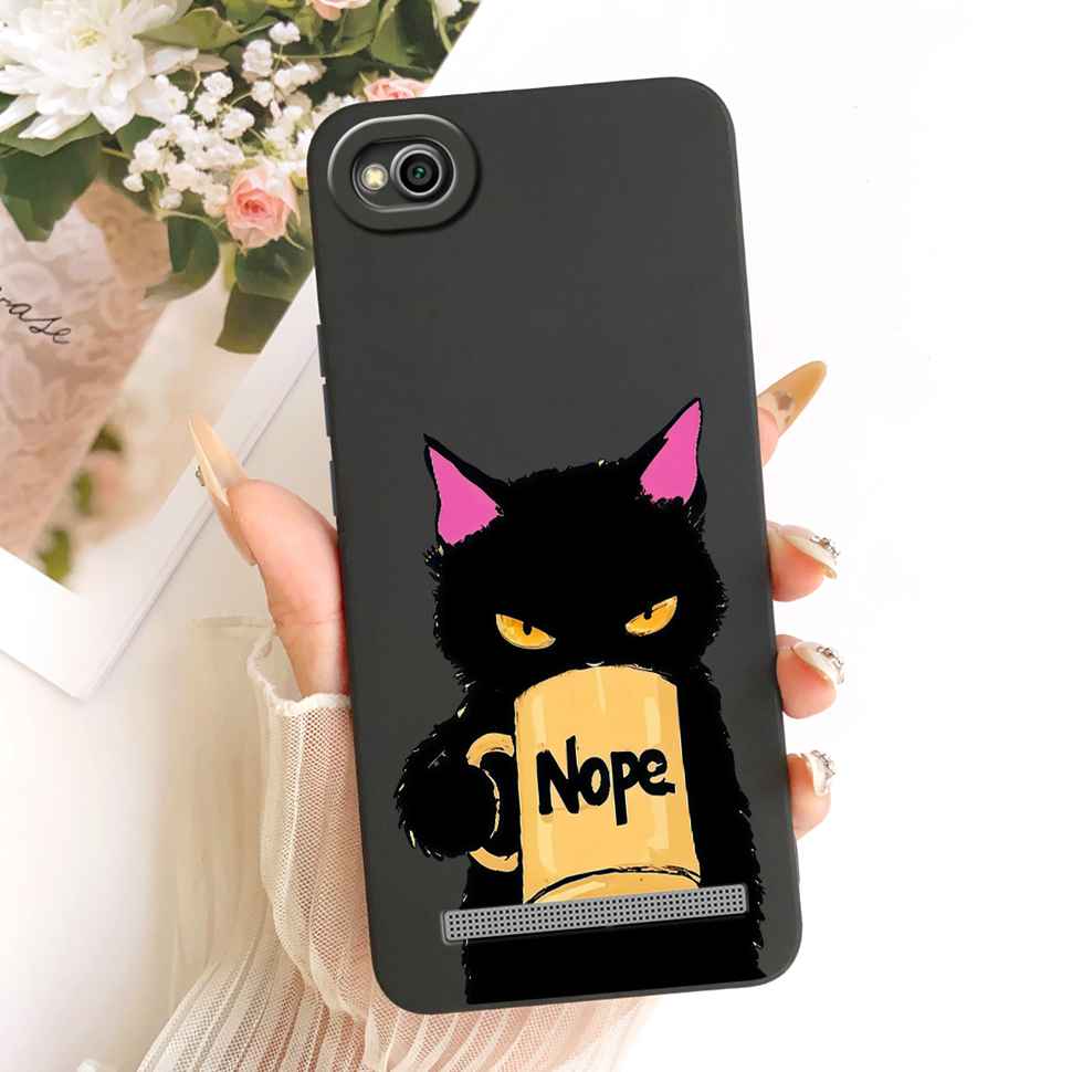 For Xiaomi Redmi 5A Case Cute Cartoon Cat Soft Silicone Back Cover For Redmi 5A MCG3B MCI3B Phone Cases Bumper