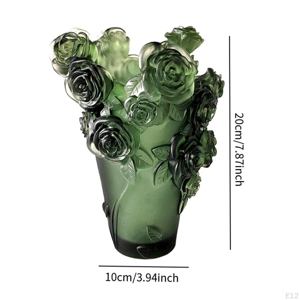 Incense Burner Modern Crystal Vase for SPA Room Anniversary Valentine's Day