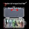 Luminous Bionic Forktail Soft Bait 6g 7cm, Universal Freshwater/Saltwater Bass & Black Fish Lure