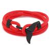 Bracelet ancre série océan, Bracelet queue de baleine pour Couple, ligne Milan, corde tressée, Bracelet étudiant pour hommes et femmes