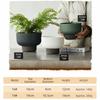Self Watering Hanging Flower Pots Detachable Base White Green Grey Hanger Plant Basket Thickened Drainage Plant Flowerpot
