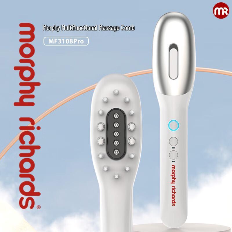 Morphyrichards Electric Red Light Scalp Massager Comb