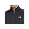 Nike Logo Print Zip-Up Collar Long Sleeve Jacket Men Jacket Black FB7352-010