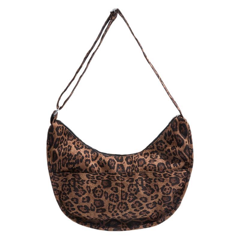 Casual Personality Texture Versatile Suede Premium Sense Niche Suede Large Capacity Versatile Underarm Oblique Cross Women