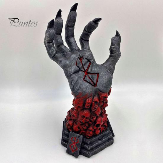 Phone Stand for Gaming Enthusiasts Controller Holder Cyberpunk Mechanical Hand Desktop Cell Painted Accessory Headphone Hanger Resin Gamepad Game