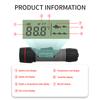Portable Sonar Fish Finder Waterproof Wireless Bluetooth Depth Finder Ice Fish Finder with Depth Readout Display for