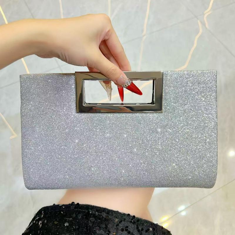 Fashionally Shiny Handbag, Party Lady Handbag, Single-shoulder Crossbody Bag, Small Exclusive Lady for Evening Events Bag