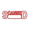 X-Stamper Self Inking Message Stamp (Scanned Date)
