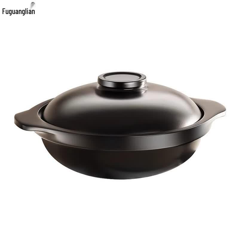 Fuguanlian Heat-Resistant Clay Pot with Lid