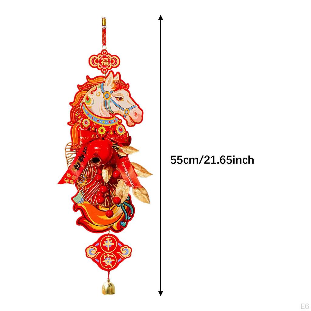 Year Hanging Ornament Spring Festival Decoration Decorative for Door