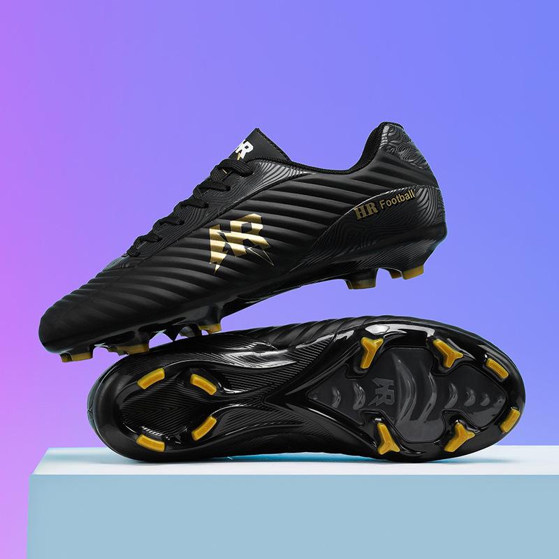 2025 new World Cup football shoes men's low-top spikes students grass training children's game sports shoes