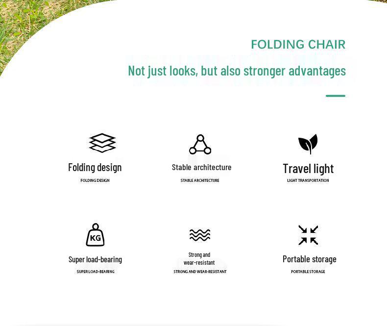 Portable Folding Camping Chair and Fishing Stool