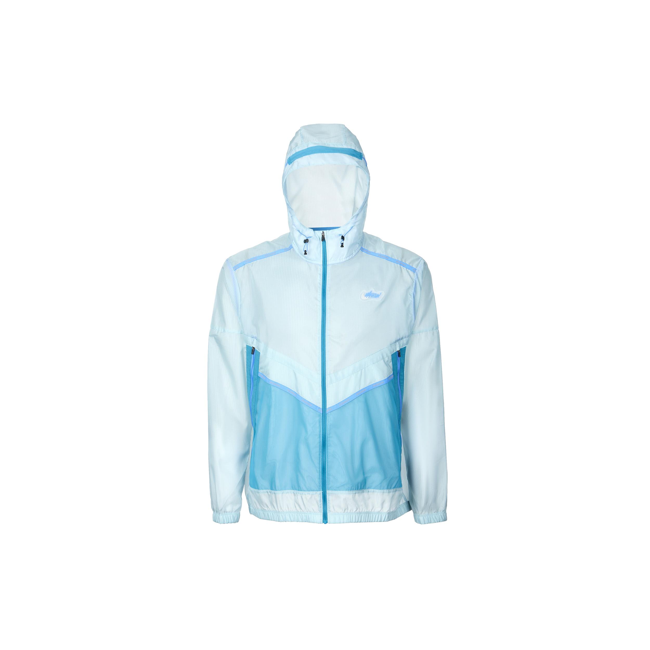 Nike Repel Wild Run Windrunner Casual Printing Running Sports Woven Jacket Blue Men s DD5392-366 M