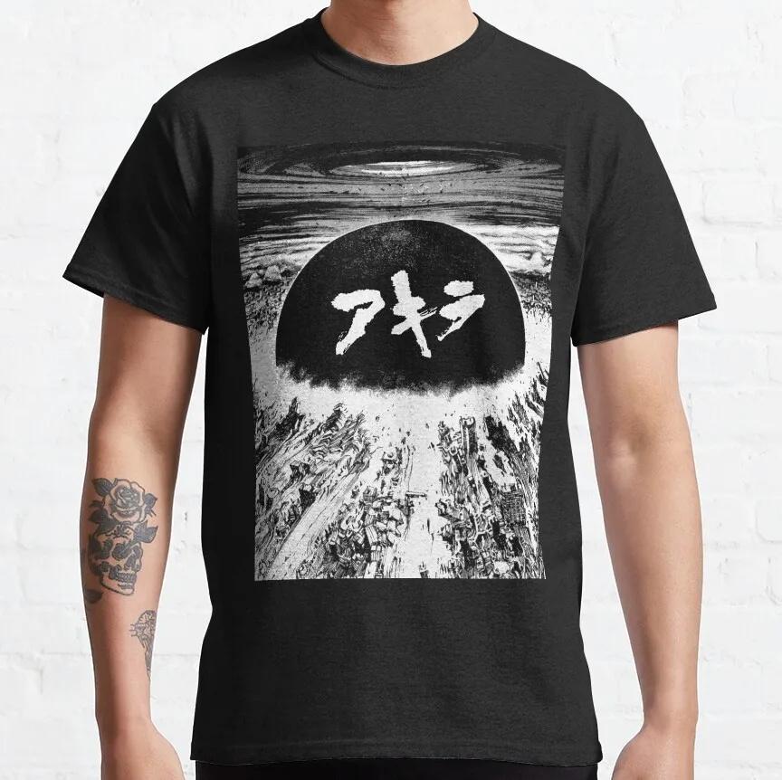 Akira Tričko Pánské Dámské 100% Bavlna Nadměrná Velikost O-Krk Streetwear Móda Oversized Ležérní Cool Potisk Japonské Anime Unisex Trička
