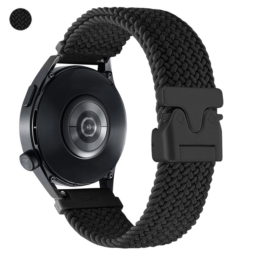 

20 22 мм нейлоновый плетеный ремешок для Garmin Forerunner 165 265 570 645/255 Музыкальный ремешок для Garmin Venu 4 3 2 Sq Vivoactive 6 Ремешок для часов 1Pcs 20mm чёрный