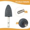 1pcs Grinding Head Brown CorundumCone Drill Tool Grinding