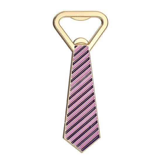 Tie Shape Bottle Opener Alloy Beer Wine Cap Opener & Fridge Magnet Decorative Opener Wine Novelty Bar Accessories
