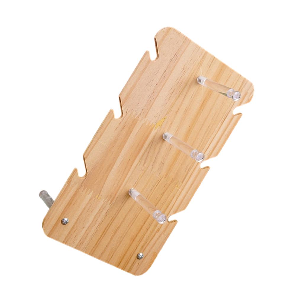 Multi Functional Sunglasses Storage Bracket Rack Optical Frame Stand Organiser Solid Wood Build Practical Use