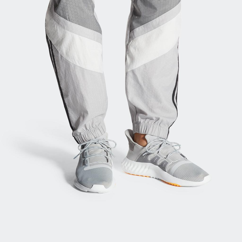 Adidas Tubular Dusk Grey Men Sneakers Grey-Two Grey-Three Footwear-White B37753