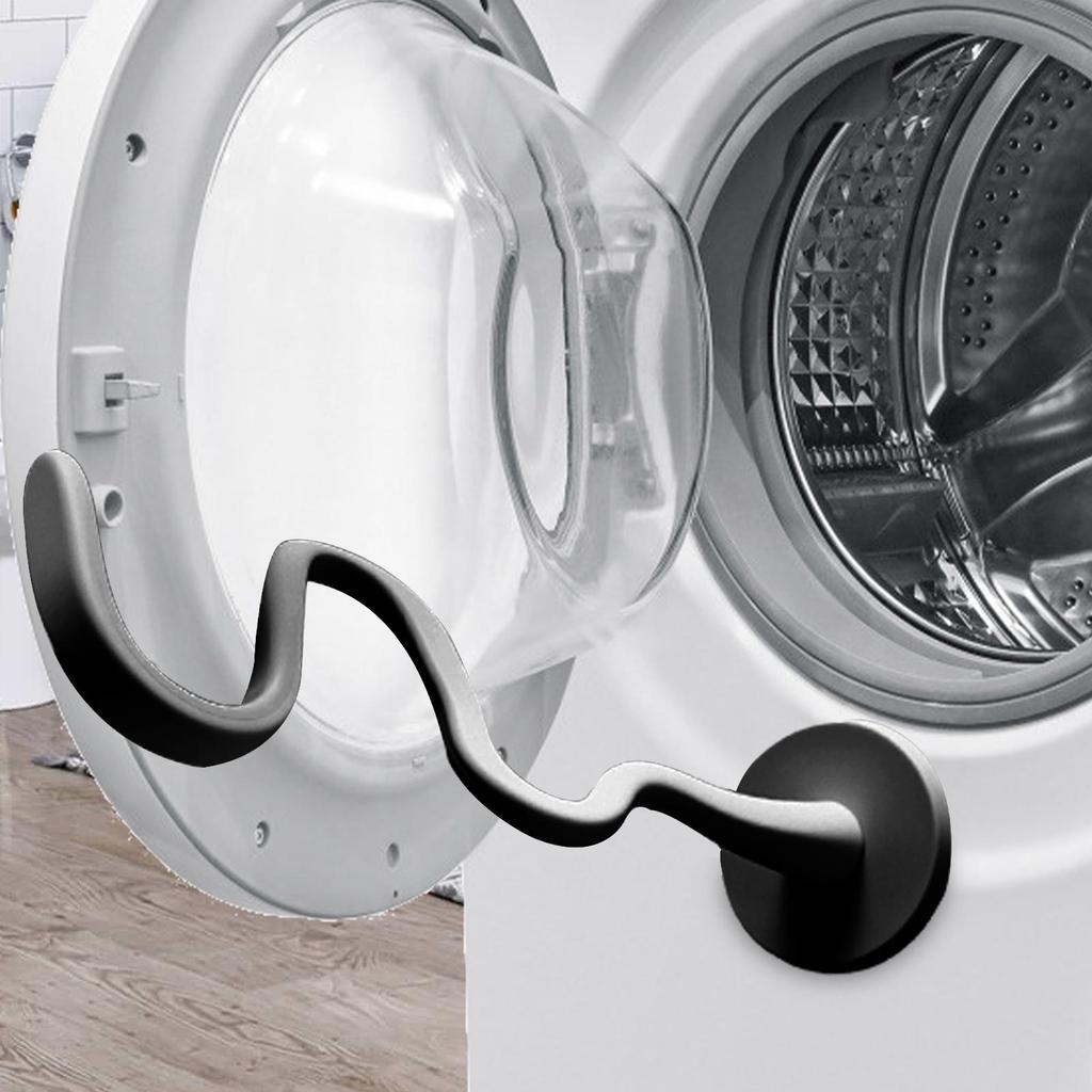 Suporte de Porta de Máquina de Lavar Suporte de Porta de Máquina de Lavar de Carga Frontal Parada Magnética Para Secadora Cozinha Hotel RV Geladeira Doméstica Máquina de Lavar Louça