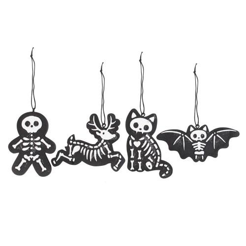 Something Different Skeleton Cookie Ornament Set (Pack of 4)