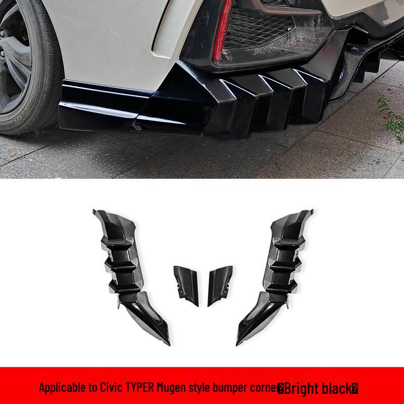 Kit Lip Spate și Difuzor Civic Type R Generația a Zecea - Model Mugen Unlimited