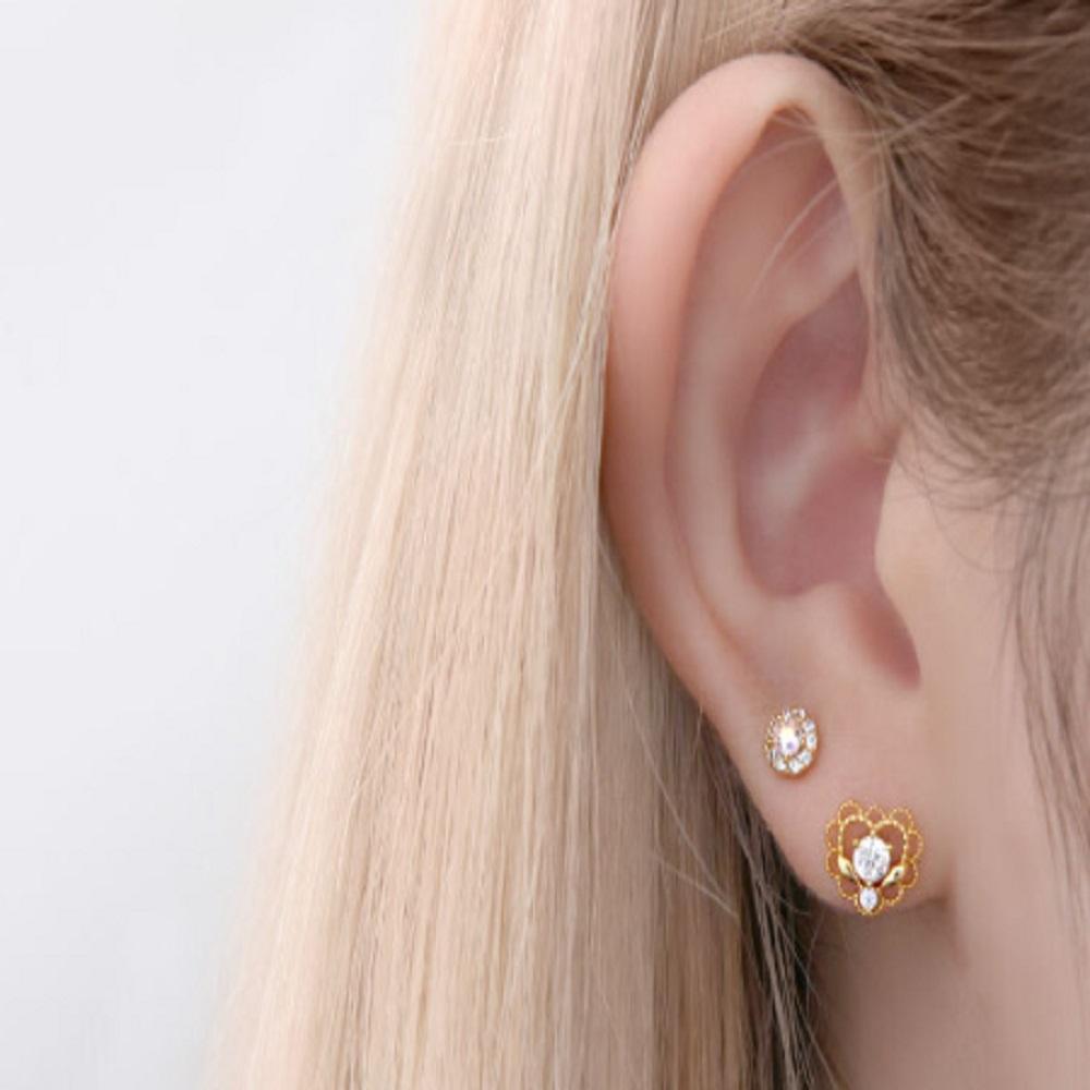 [Onm] Onm Surgical Pin Cubic Piercing Lovely Dream 3 Types (Choose 1) (S9594046)