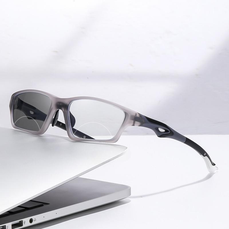 

Модные фотохромные очки для пресбиопии двойного назначения для дали и близи для спорта, активного отдыха, велоспорта, с защитой от скольжения, диоптрии до +4.0 0