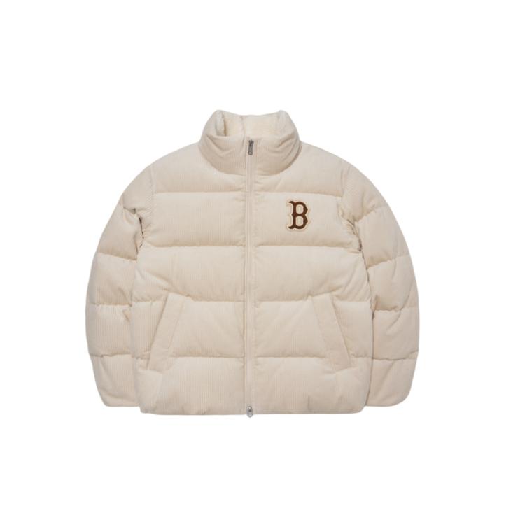

New MLB Down Jacket Short Unisex Ivory 3ADJB0826-43BGL XS