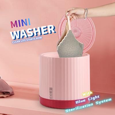 Mini Çamaşır Makinesi Ev İç Giyim Külot Çorap Temizleme Makinesi