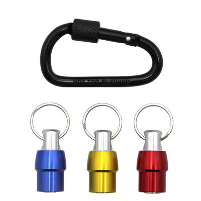 Schlüsselanhänger Schnellwechsel-Verbindungsstange 1/4 Sechskant Schnelllöse-Aluminiumlegierung Bergsteiger-Schnalle Schraubendreherkopf-Steckschlüsselwerkzeug