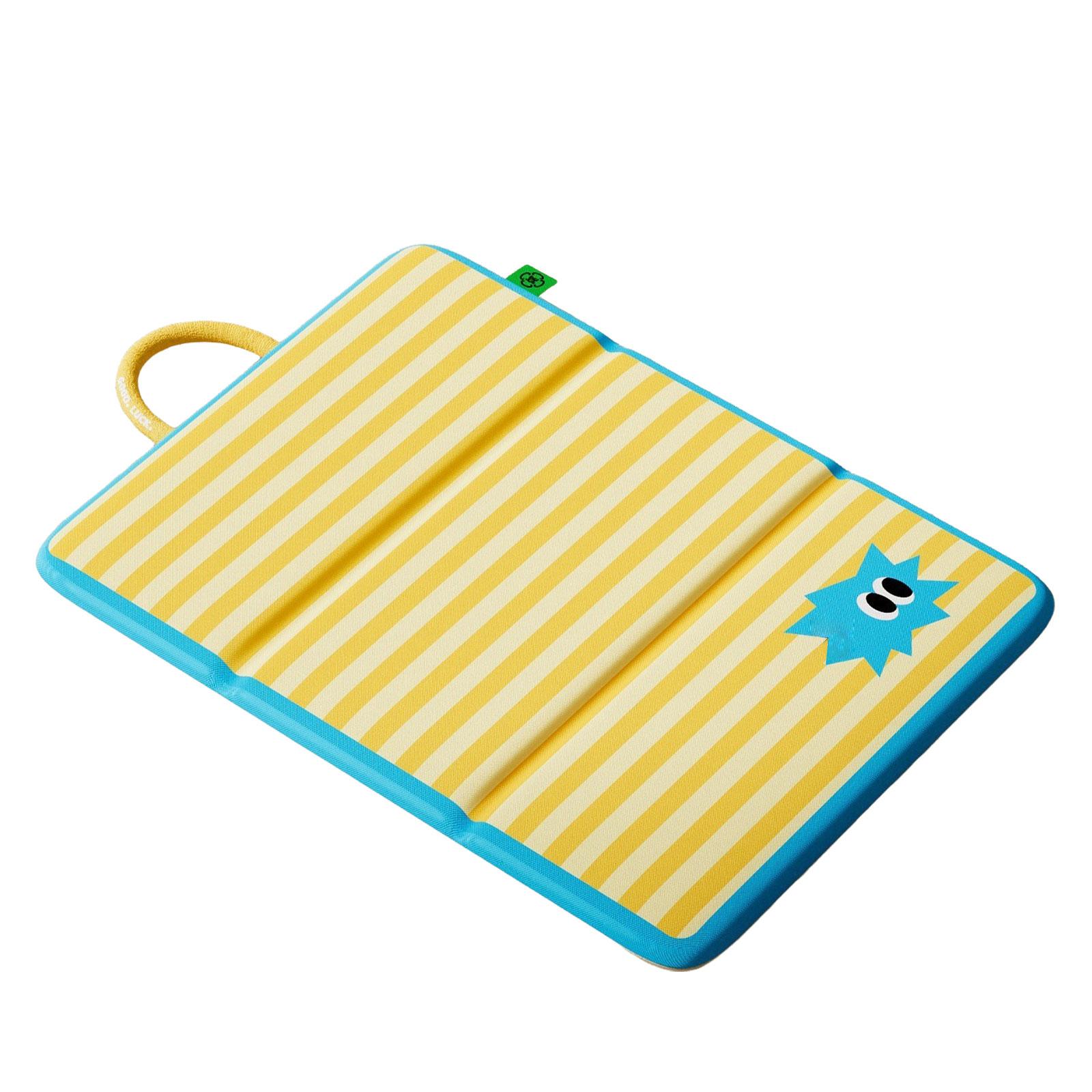 

Reversible All- Pet Bed Mat, Stain-Resistant Dog Crate Pad With Portable Handle, Washable Non- Pet Sleeping Mat For Cats & Dogs, Breathab S жовтий